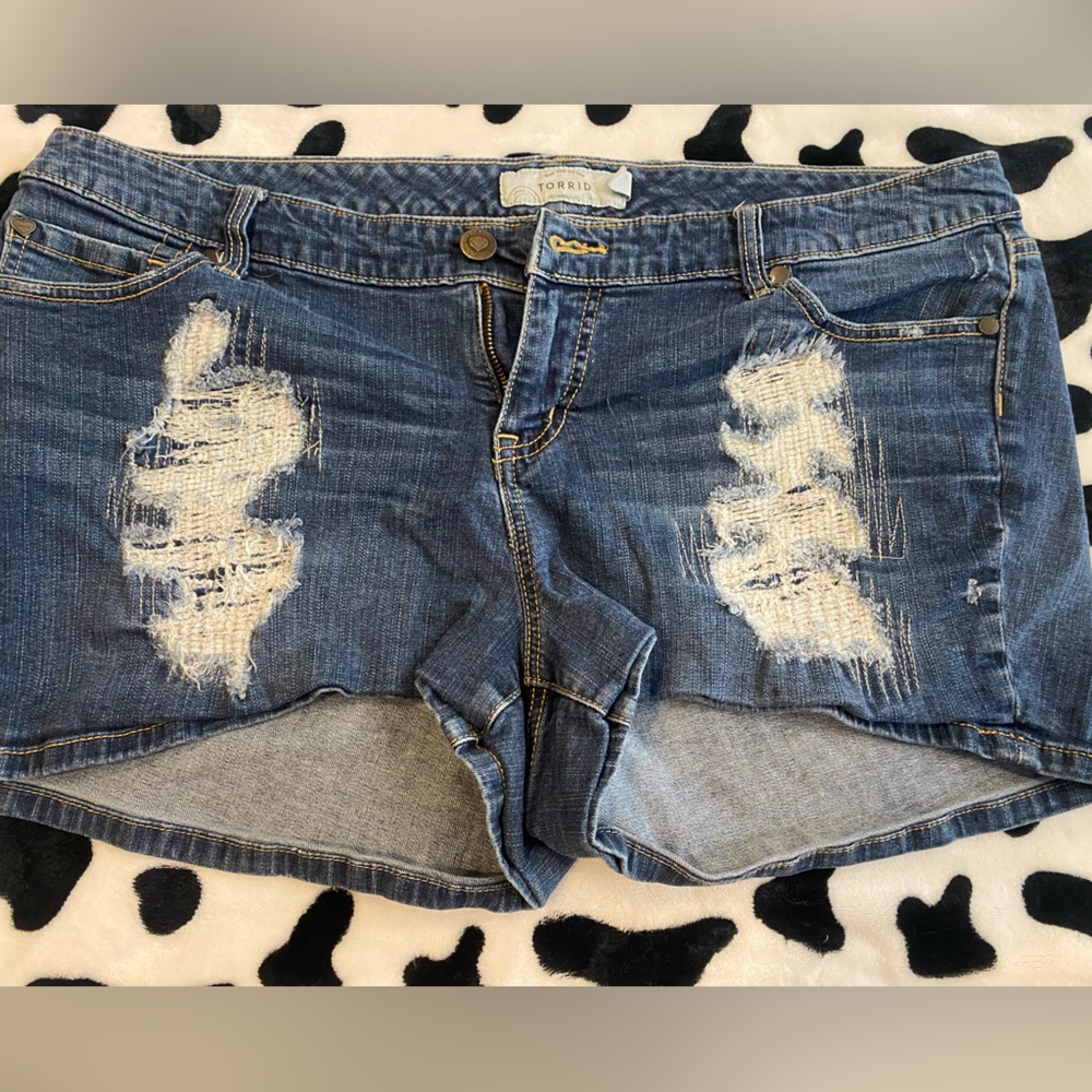 Torrid Jean shorts